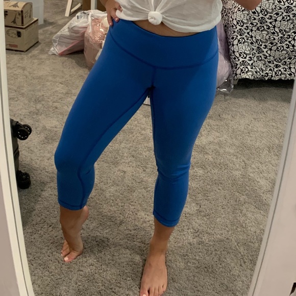 Lululemon Reversible Wunder Under Crop Leggings - Picture 8 of 10